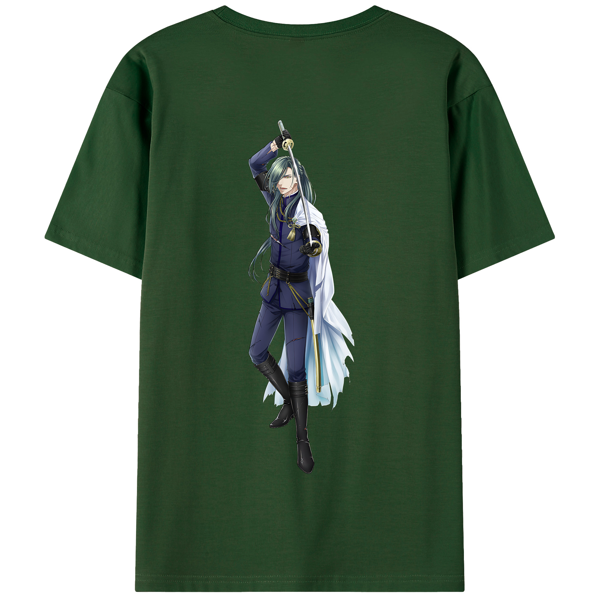 （画像用） 刀剣乱舞 Touken Ranbu 綿100％半袖Tシャツ（背面プリント）